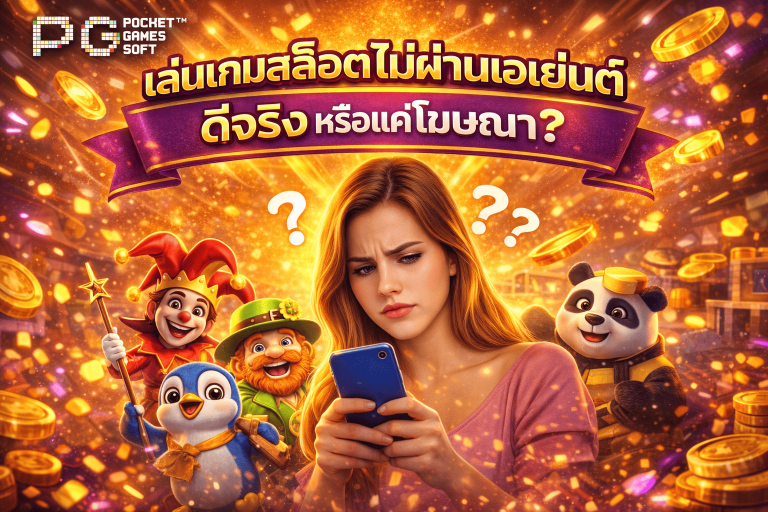 เล่นเกมสล็อตไม่ผ่านเอเย่นต์